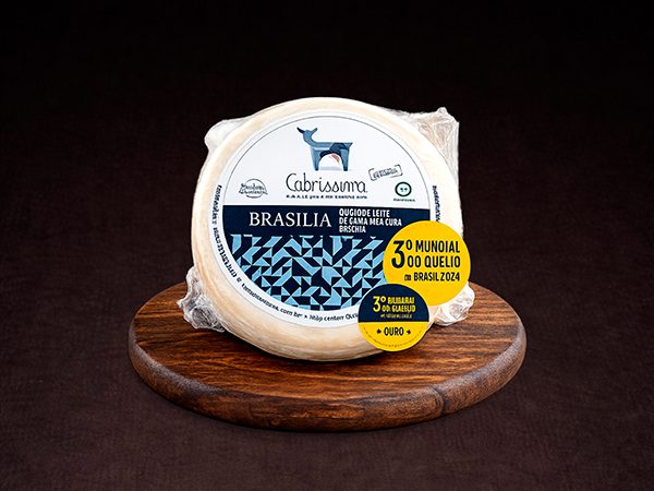 Queijo Brasília de Cabra Meia Cura – CABRÍSSIMA